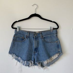 Levi Denim Cutoff Shorts